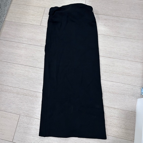 NWT OGL Eco-SkinKiss® Effortless Column Maxi Skirt - Black XS - Picture 5 of 6